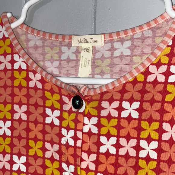 Matilda Jane Annika Girl’s Long Sleeve Twirl Floral Ruffle Dress Size 10 - Picture 4 of 14